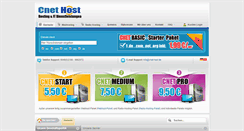 Desktop Screenshot of cnet-host.de
